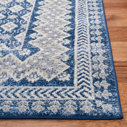 Safavieh Brentwood Bnt899N Navy/Beige Area Rug