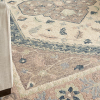 Nourison Bahari Bah03 Grey Area Rug