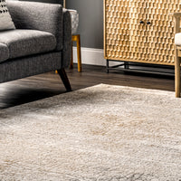 Nuloom Jena Faded Nje2357A Beige Area Rug