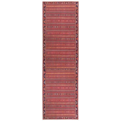 Kaleen Boho Patio Boh02-25 Red Area Rug