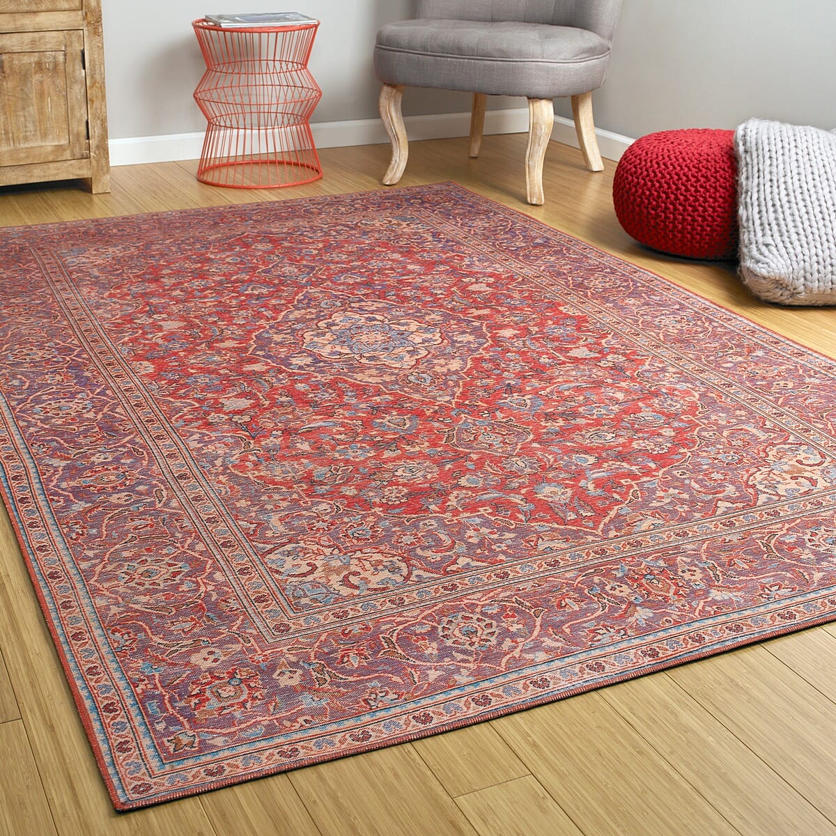 Kaleen Boho Patio Boh03-99 Coral Area Rug