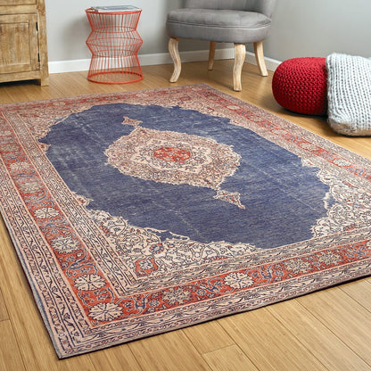 Kaleen Boho Patio Boh05-10 Denim Area Rug