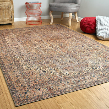 Kaleen Boho Patio Boh06-27 Taupe Area Rug