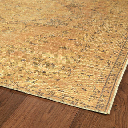 Kaleen Boho Patio Boh07-05 Gold Area Rug