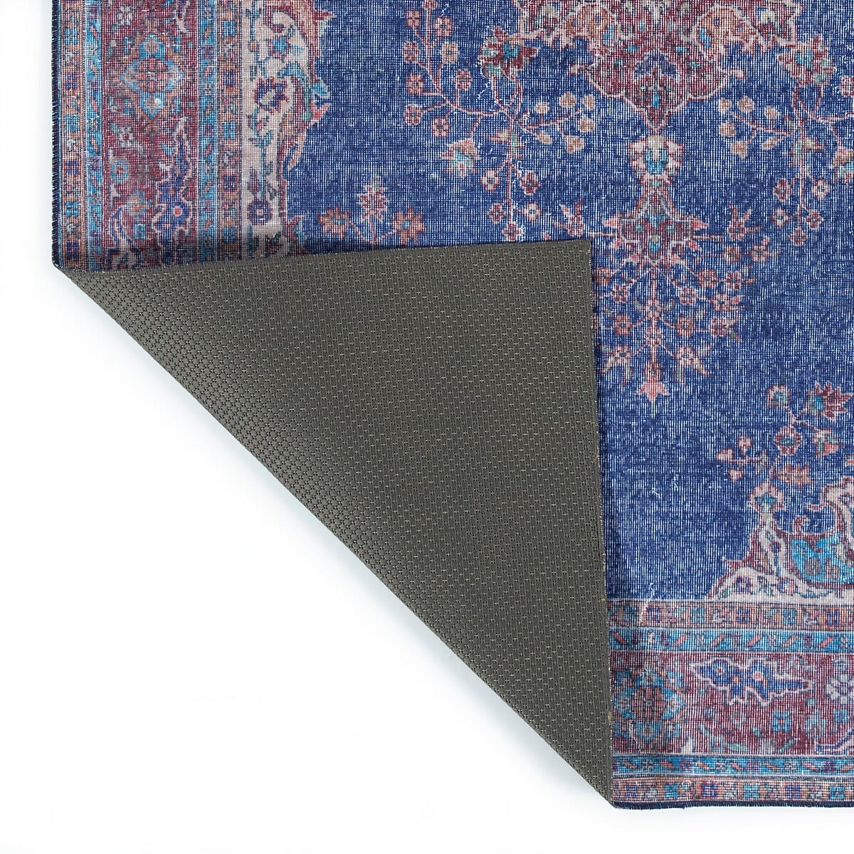 Kaleen Boho Patio Boh09-17 Blue Area Rug