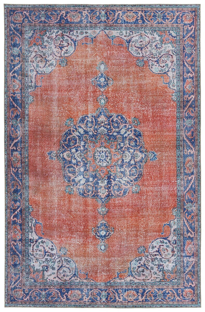 Kaleen Boho Patio Boh11-53 Paprika Vintage / Distressed Area Rug