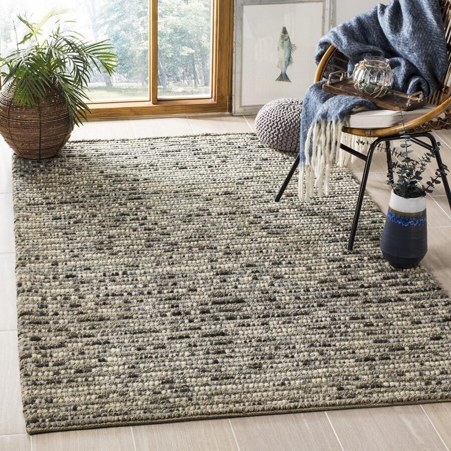 Safavieh Bohemian Boh525K Grey / Multi Natural Fiber Area Rug