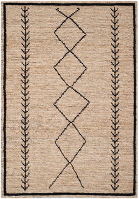 Safavieh Bohemian Boh701A Ivory / Black Moroccan Area Rug