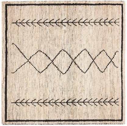 Safavieh Bohemian Boh701A Ivory / Black Moroccan Area Rug