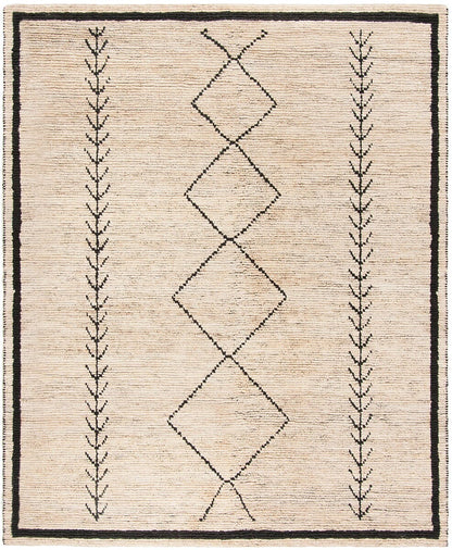 Safavieh Bohemian Boh701A Ivory / Black Moroccan Area Rug