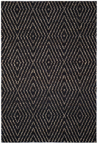 Safavieh Bohemian Boh702A Black / Ivory Geometric Area Rug