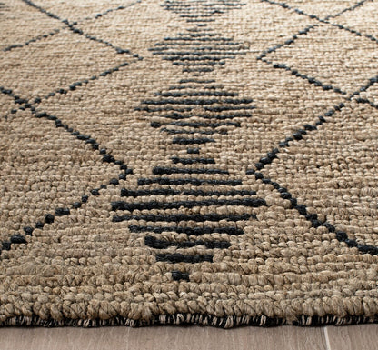 Safavieh Bohemian Boh703Z Beige / Black Moroccan Area Rug