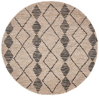 Safavieh Bohemian Boh703Z Beige / Black Moroccan Area Rug