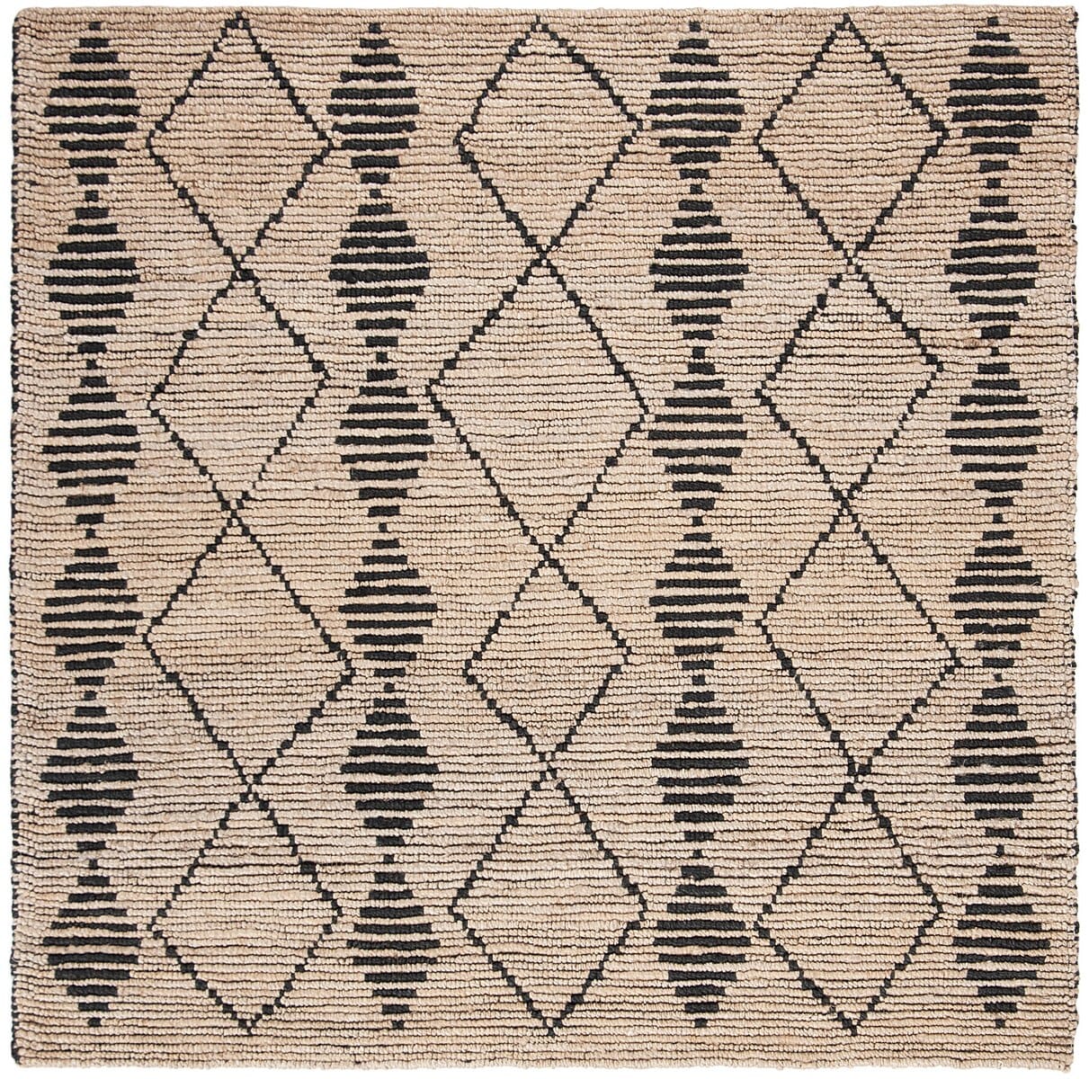 Safavieh Bohemian Boh703Z Beige / Black Moroccan Area Rug