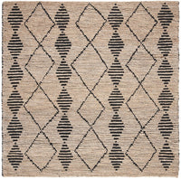 Safavieh Bohemian Boh703Z Beige / Black Moroccan Area Rug