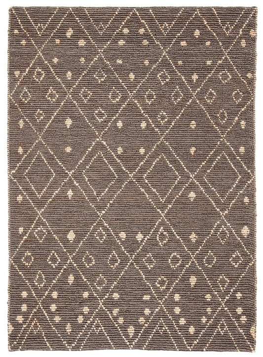 Safavieh Bohemian Boh705F Grey / White Moroccan Area Rug