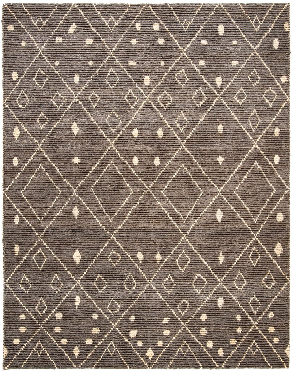 Safavieh Bohemian Boh705F Grey / White Moroccan Area Rug