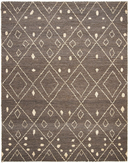 Safavieh Bohemian Boh705F Grey / White Moroccan Area Rug