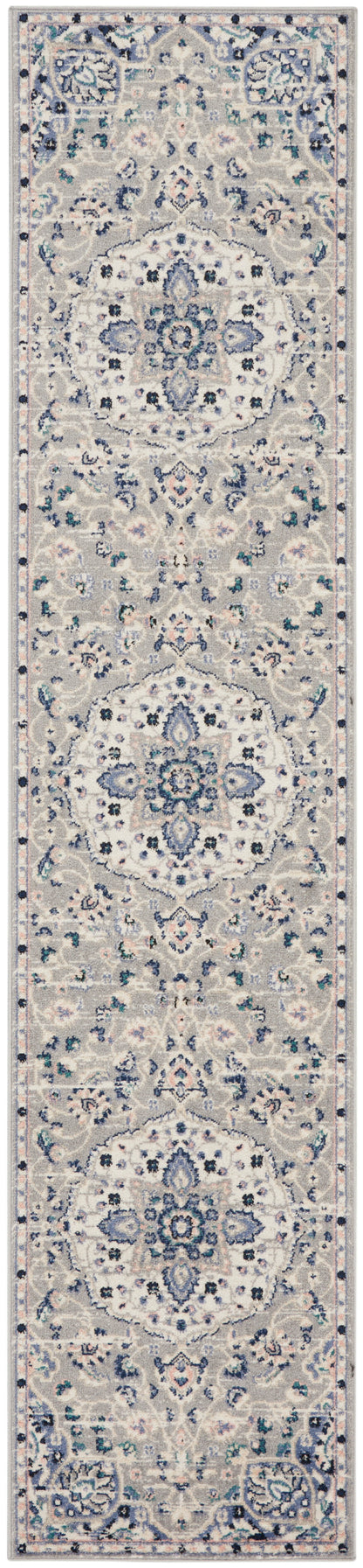 Nourison Passion Psn22 Grey/Beige Area Rug