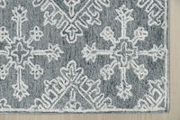 Amer Boston Bos-36 Graphite Damask Area Rug