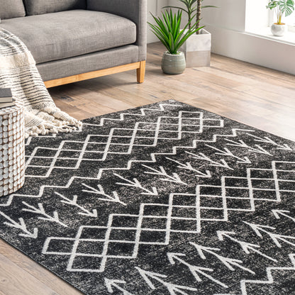 AreaRugs.com Wavaj Nwa1275B Gray Area Rug