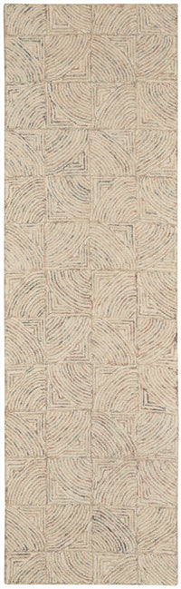 Nourison Interlock Itl05 Ivory/Multi Area Rug