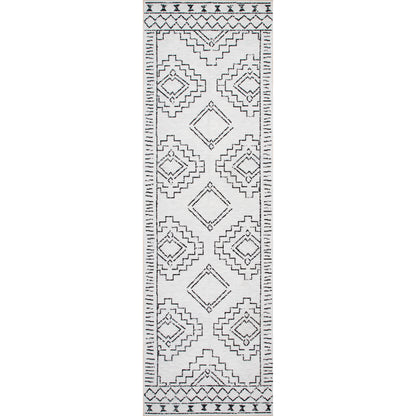 AreaRugs.com Wavaj Nwa1048A White Area Rug