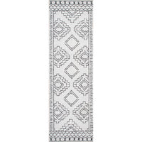 AreaRugs.com Wavaj Nwa1048A White Area Rug