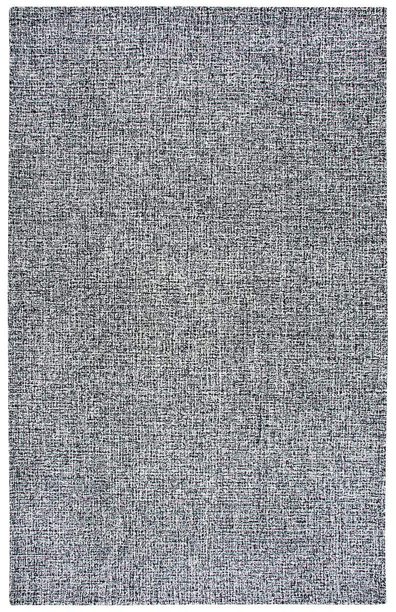 Rizzy Brindleton Br223B Black / White Solid Color Area Rug