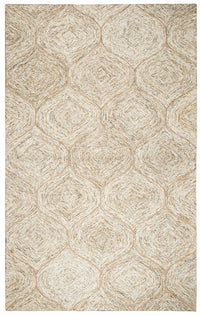 Rizzy Brindleton Br-361A Brown Geometric Area Rug