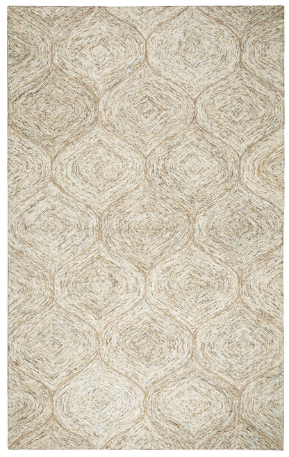 Rizzy Brindleton Br-361A Brown Geometric Area Rug