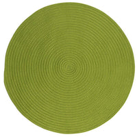 Colonial Mills Boca Raton Br65 Bright Green / Green Solid Color Area Rug