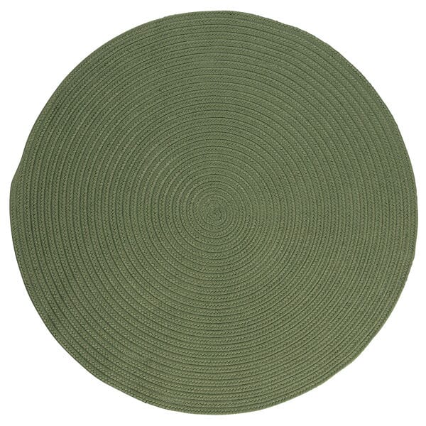 Colonial Mills Boca Raton Br69 Moss Green / Green Solid Color Area Rug