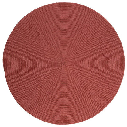 Colonial Mills Boca Raton Br78 Terracotta / Red / Pink Solid Color Area Rug