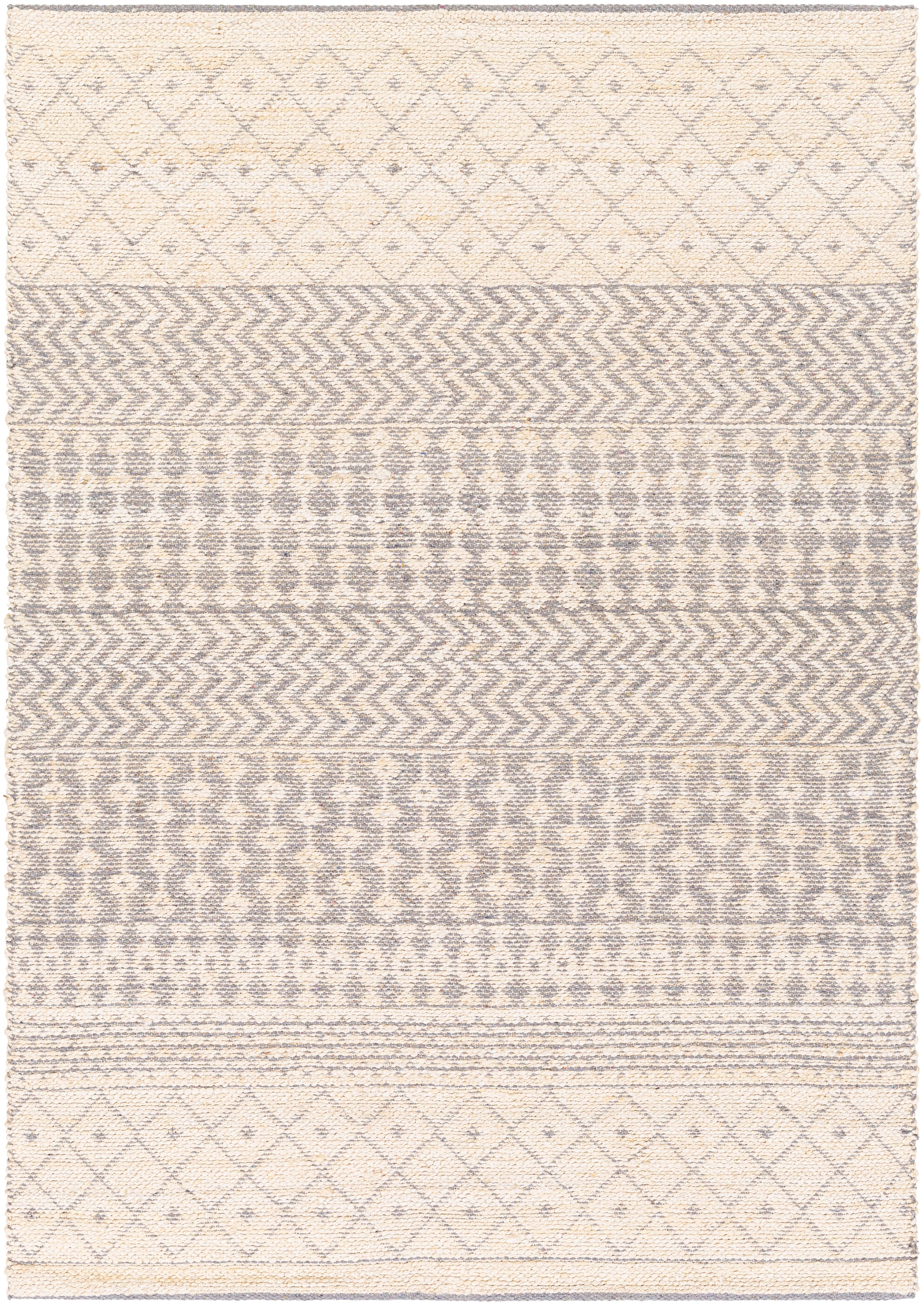 Surya Bryant Bra-2401 Beige, Medium Gray Area Rug