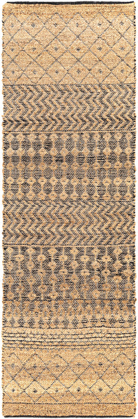 Surya Bryant Bra-2402 Wheat, Black Area Rug