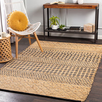 Surya Bryant Bra-2402 Wheat, Black Area Rug