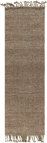 Surya Bryant Bra-2406 Taupe, Dark Green, Dark Brown Area Rug