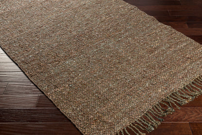 Surya Bryant Bra-2406 Taupe, Dark Green, Dark Brown Area Rug