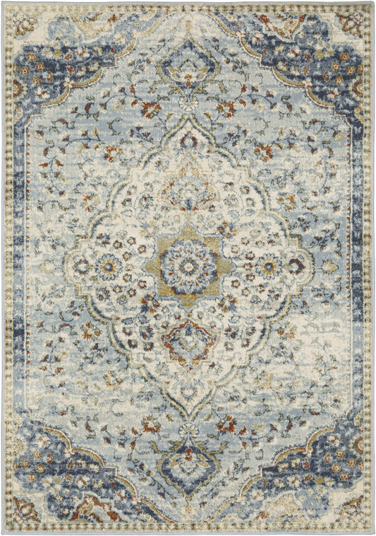 Oriental Weavers Sphinx Branson Br01A Blue/ Multi Area Rug