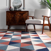 Nuloom Bianca Triangles Nbi2006C Multi Area Rug