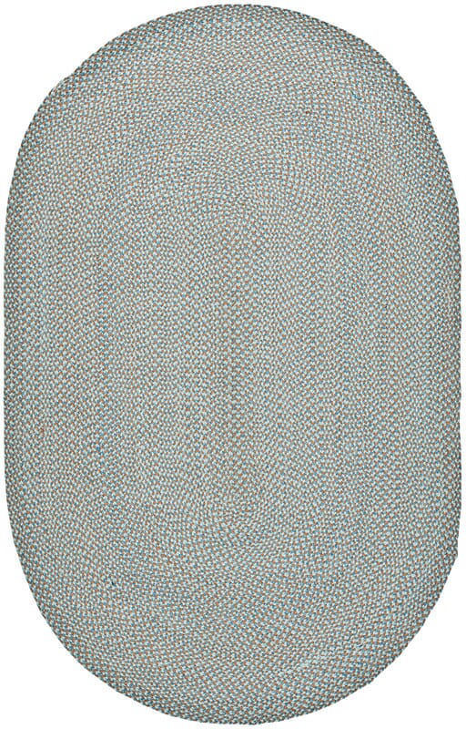 Safavieh Braided Brd170A Multi Solid Color Area Rug