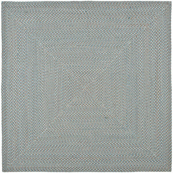 Safavieh Braided Brd170A Multi Solid Color Area Rug