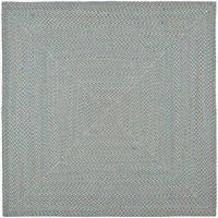 Safavieh Braided Brd170A Multi Solid Color Area Rug