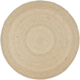 Safavieh Braided Brd173A Beige / Brown Rugs.