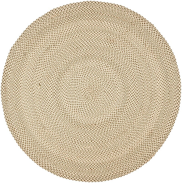 Safavieh Braided Brd173A Beige / Brown Rugs.