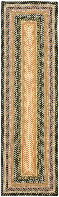 Safavieh Braided Brd308A Blue / Multi Area Rug