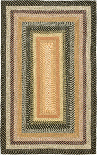 Safavieh Braided Brd308A Blue / Multi Area Rug