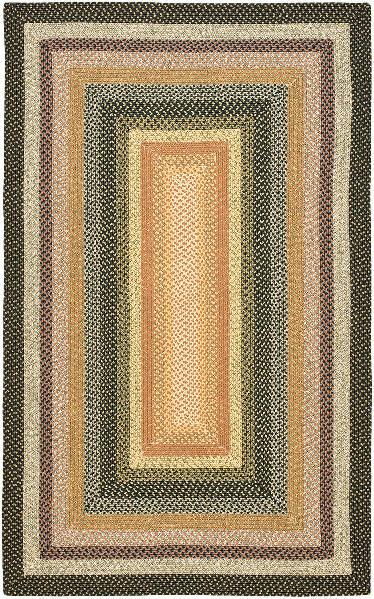 Safavieh Braided Brd308A Blue / Multi Area Rug