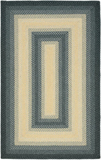 Safavieh Braided Brd311A Black / Grey Area Rug